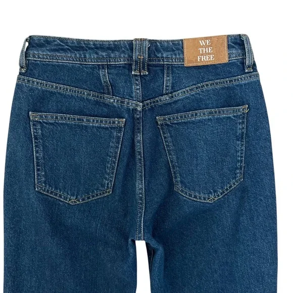 We The Free Ava High Rise Boot Cut Denim Jeans SZ 26 Western Casual Chic - Picture 7 of 14